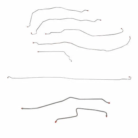 2001-07 Chevrolet Silverado 3500 Complete Brake Line Kit Crew Cab Long Bed Dually CBK0065OM
